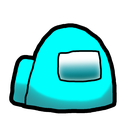 6956 amongusvote cyan1 emoji