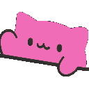 blob-cat-pink-bongo-wave