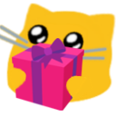 blob-cat-present-pink