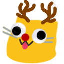 blob-cat-reindeer