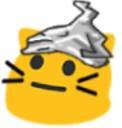 blob-cat-tinfoilhat