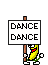 dancing-banana-sign