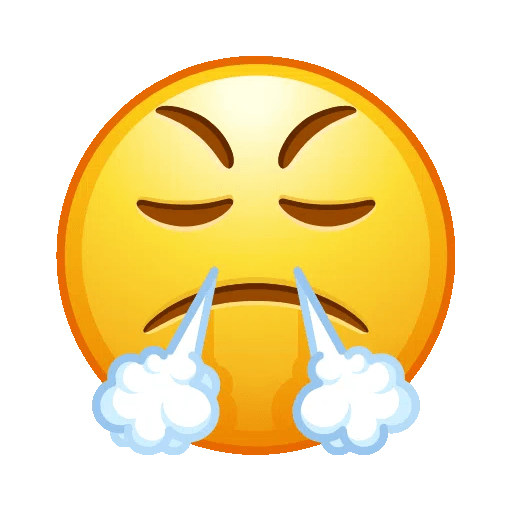 face-with-steam-from-nose