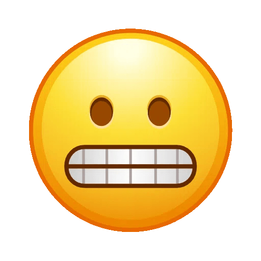 grimacing-face
