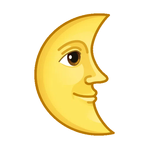 last-quarter-moon-face