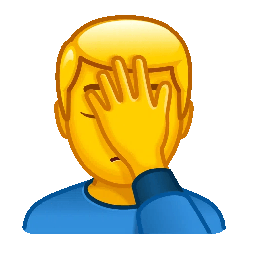 man-facepalming