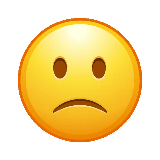 slightly-frowning-face