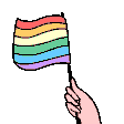 pride-flag-hand-movement